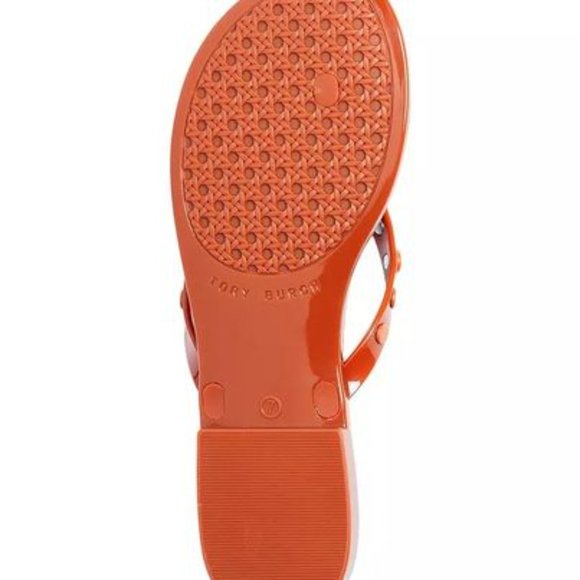 Tory Burch Women's Studded Jelly Thong Sandals - Picture 16 of 17